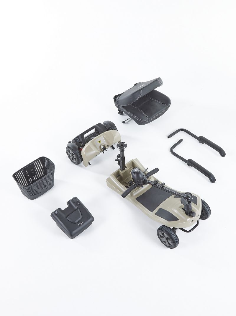 Product image of Motion Healthcare Lithilite Mobility Scooter - Lithlite sand-breakdown-001